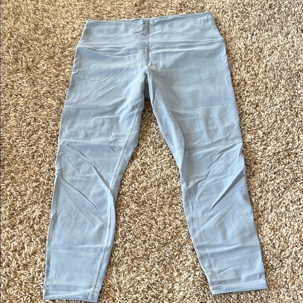 Athleta Light Blue Leggings size L